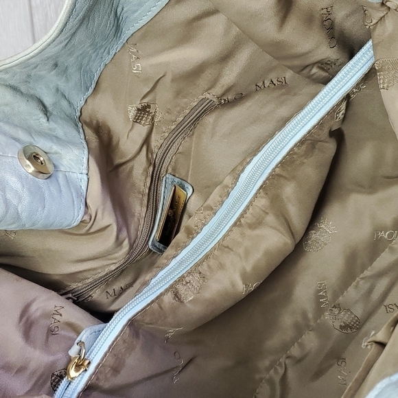 Paolo Masi Leather Bag Tote - Picture 11 of 16